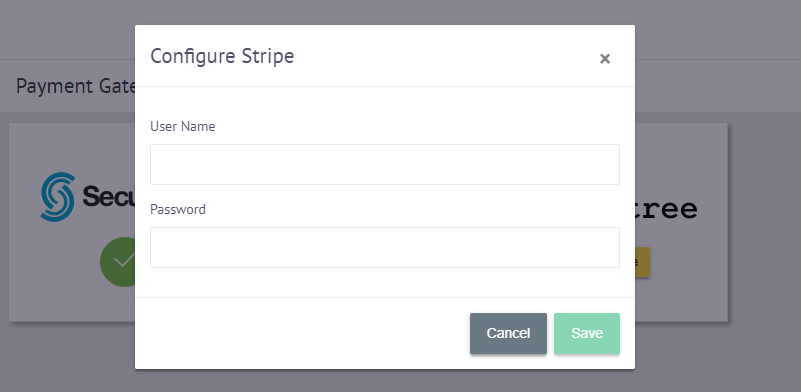 Payment Gateways Section